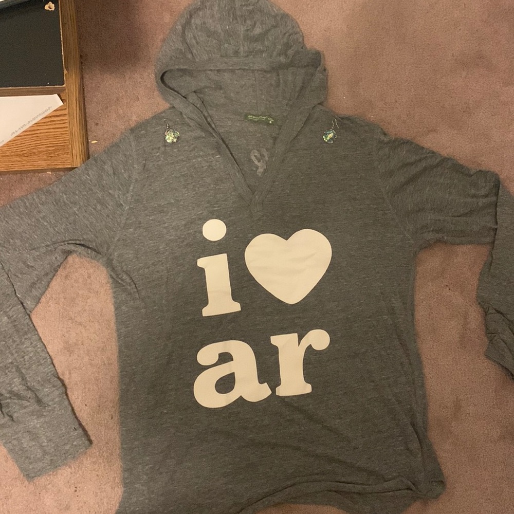 Organic earth, gray hoodie, extra large size brand new